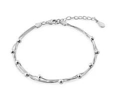 Again Jewelry Triguba sidabrinė apyrankė moterims Hadek AJNR0023