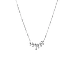 Again Jewelry Sidabrinis pakabukas with zircons Branch AJNA0017