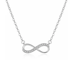 Agato Charming sidabrinis pakabukas Infinity AGT-N025W
