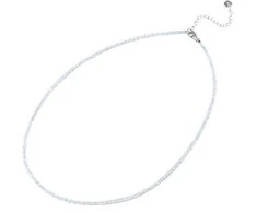 Agato Mineralinis karoliai su chalcedono karoliukais POL-N17/47L