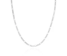 Agato Sidabrinis Figaro chain AGT-N046X-55