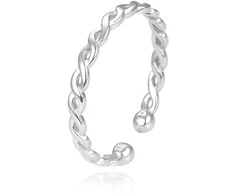 Agato Sidabrinis open ring AGG638