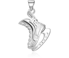 Agato Sidabrinis pendant Ice skates AGH731