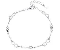 Agato Stilinga sidabrinė apyrankė Infinity AGB765/21