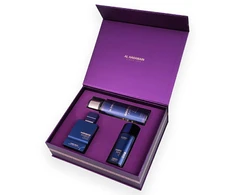 Al Haramain Amber Oud Dubai Night gift set (EDP 75 ml + EDP 30 ml + body mist 250 ml)