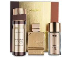 Al Haramain Amber Oud Gold Edition Extreme - perfumed extract 75 ml + perfumed extract 30 ml + fragrance mist 250 ml