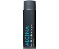 Alcina Dušo želė for hair and body For Men (Hair &amp; Body Šampūnas) 250 ml