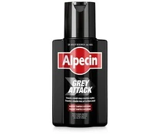 Alpecin Grey Attack Žilų plaukų šampūnas vyrams, 200 ml