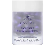 Alterna Caviar Anti-Aging Moisture Intensive Ceramide Shots intensyvaus poveikio plaukų serumas kapsulėse, 12.3 ml