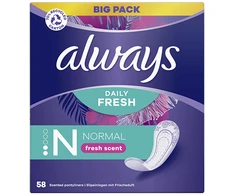 Higieniniai įklotai ALWAYS Normal Deo, 58 vnt.