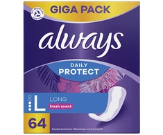 Always Panty liners Daily Protect Long Fresh Scent 64 pcs