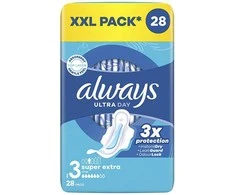 Always Ultra Day Super Extra Quatro sanitary napkins 28 pcs