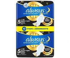 ALWAYS ULTRA EXNIGHT PROTECT PLUS 2X5