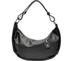 Anna Luchini Women's leather handbag AL 116 Nero
