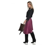 Anna Luchini Women's leather handbag AL 8176T Testa Moro