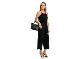Anna Luchini Women's leather handbag AL WH TSBV 20 Nero