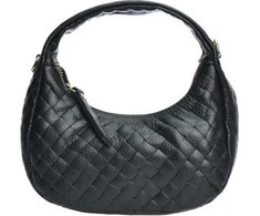 Anna Luchini Women's leather handbag AL WH SBV 18 Nero
