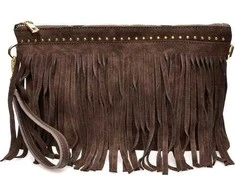 Anna Luchini Women's leather handbag AL 8176T Testa Moro