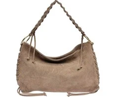 Anna Luchini Women's leather handbag AL 8178T Fango