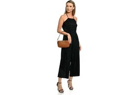 Anna Luchini Women's leather handbag AL TSBV 23 Cognac