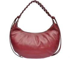 Anna Luchini Women's leather handbag AL WH SBV 15 Vino