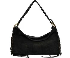 Anna Luchini Women's leather handbag AL 8178T Nero