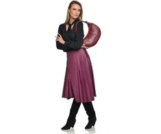 Anna Luchini Women's leather handbag AL WH SBV 15 Vino