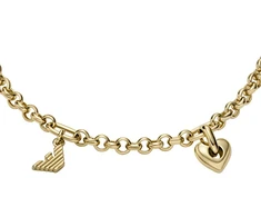 Armani Beautiful auksinis-plated bracelet with pendants EGS3268710