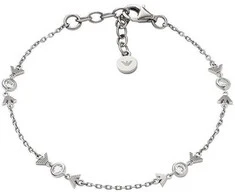 Armani Žavinga sidabrinė moteriška apyrankė su cirkoniais EG3616040