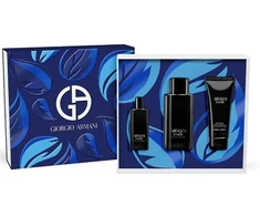 Giorgio Armani Code For Men (2023 m.) – EDT (plnitelná) 125 ml + purškiamas gelis 75 ml + EDT 15 ml