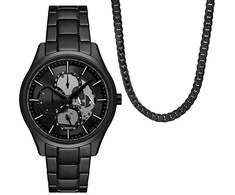 Laikrodis Armani Dárkový set Dante + řetízek AX7160SET