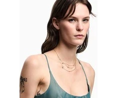 Armani Delicate auksinis-plated pakabukas with aventurine EGS3225710