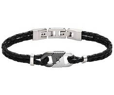 Armani Fashion leather bracelet for men Eagle Logo EGS3171040