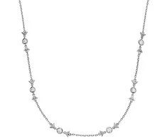 Armani Madingas sidabrinis vėrinys su cirkoniais EG3615040