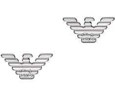 Armani Fashion steel earrings stones EGS3318040