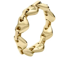 Armani Gold-plated heart ring Sentimental EGS3332710