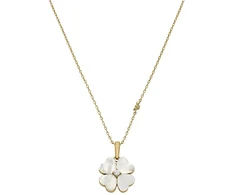 Armani Gold-plated pakabukas with crystals Four-leaf clover EGS3347710