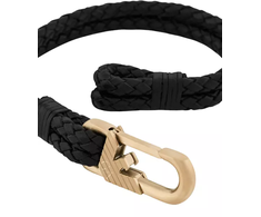 Armani Juoda odinė apyrankė EGS3245710