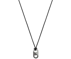 Armani Juodas men's pakabukas Eagle Logo EGS3170040