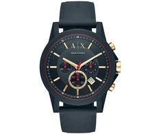 Laikrodis Armani Juodas Tech Sport Chrono AX1335