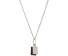 Armani Men's steel pakabukas with dog tag EGS3252040