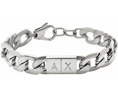 Armani Nadčasový pánský ocelový náramek AXG0077040