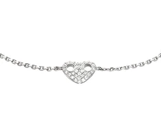 Armani Romantiška sidabrinė apyrankė su cirkoniais EG3647040