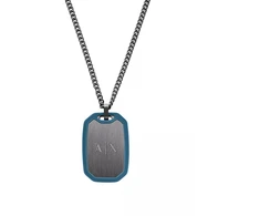 Armani Steel pakabukas for men Dog tag AXG0171060