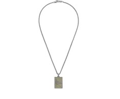 Armani Bicolor steel pakabukas Dog tag EGS3239060