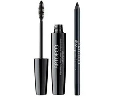 Artdeco Perfect Volume Blakstienų tušas Atsparus vandeniui &amp; Liner Set Gift Set