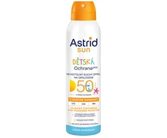 Astrid Sun Kids Dry Purškiklis Sun Losjonas kūnui