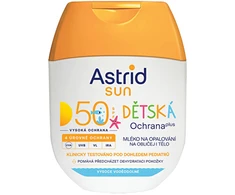 Astrid Children´s lotion for face and body for tanning SPF 50 Sun 60 ml