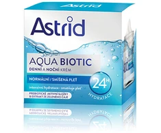 Astrid dieninis ir naktinis kremas normaliai ir mišriai odai Aqua Biotic, 50 ml