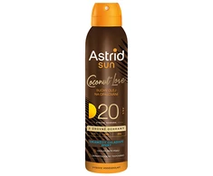 Astrid sausas įdegio aliejus nuo saulės SPF 20, 150 ml